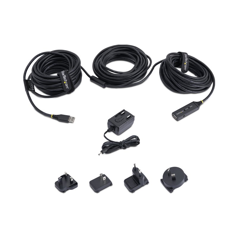 StarTech.com Câble Répéteur USB 15 m - Rallonge / Extension USB Actif - M/F