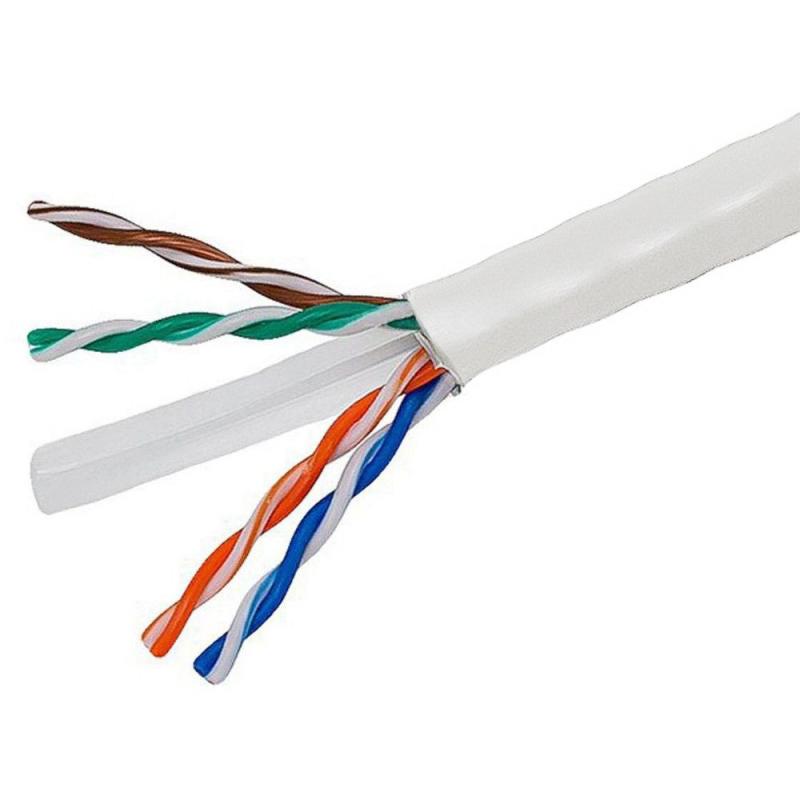 Cat5E Cca 1000Ft Bulk Cable - 305M Network Ethernet Cable White