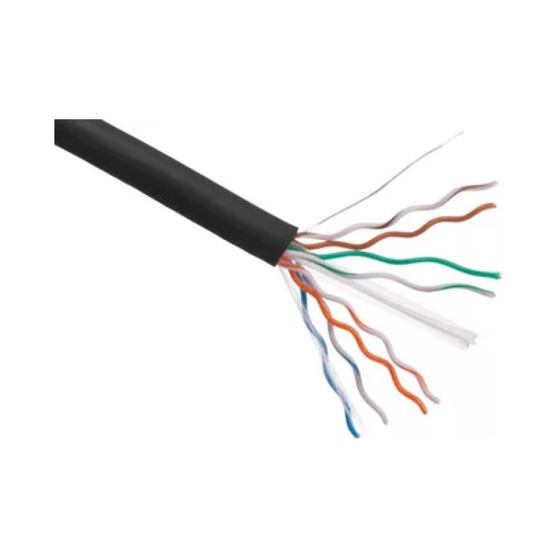Cat6 Bulk Cable Spool 1000Ft Black