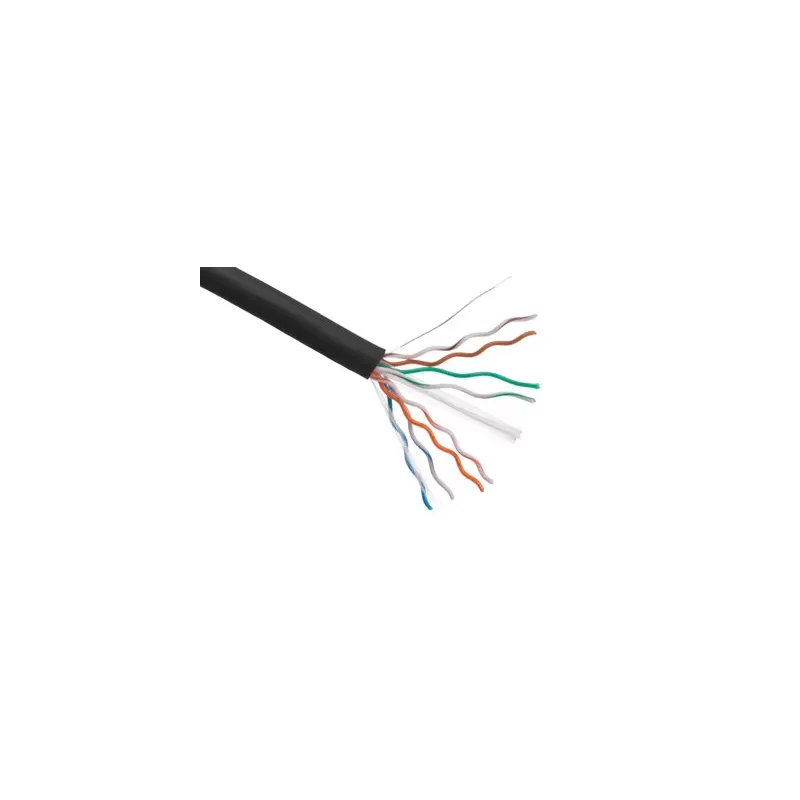 Cat6 Bulk Cable Spool 1000Ft Black