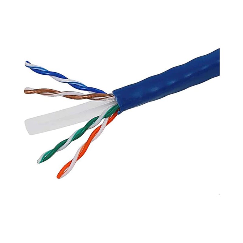 Cat6 Cca 1000Ft Bulk Cable - 305M Network Ethernet Cable Blue