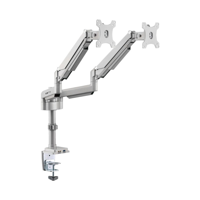 Display Monitor Tv Mount Dual Display Flex Arm 17-32 Monitors