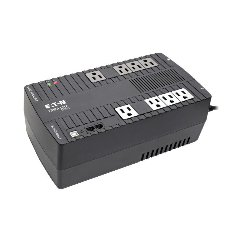 550Va Low Line Interactive Mod Fax Prot 8 Outlet 4 Ups Surge