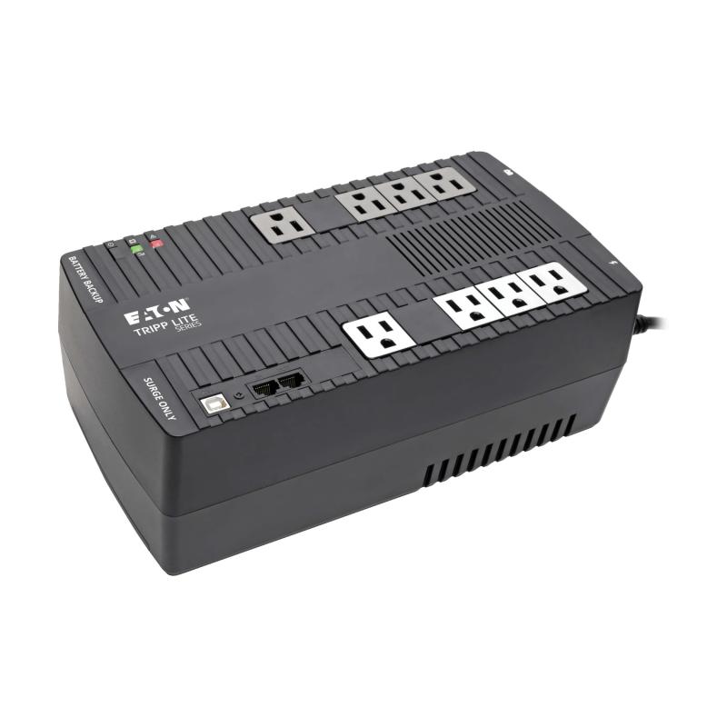 550Va Low Line Interactive Mod Fax Prot 8 Outlet 4 Ups Surge