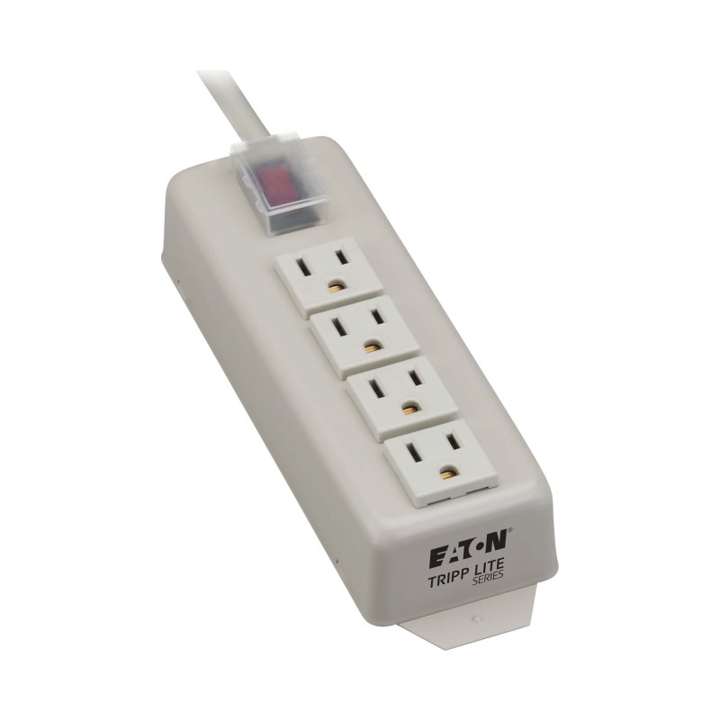 Power It Power Strip 4Out 5-15R 5-15P 120V 6Ft Metal Case
