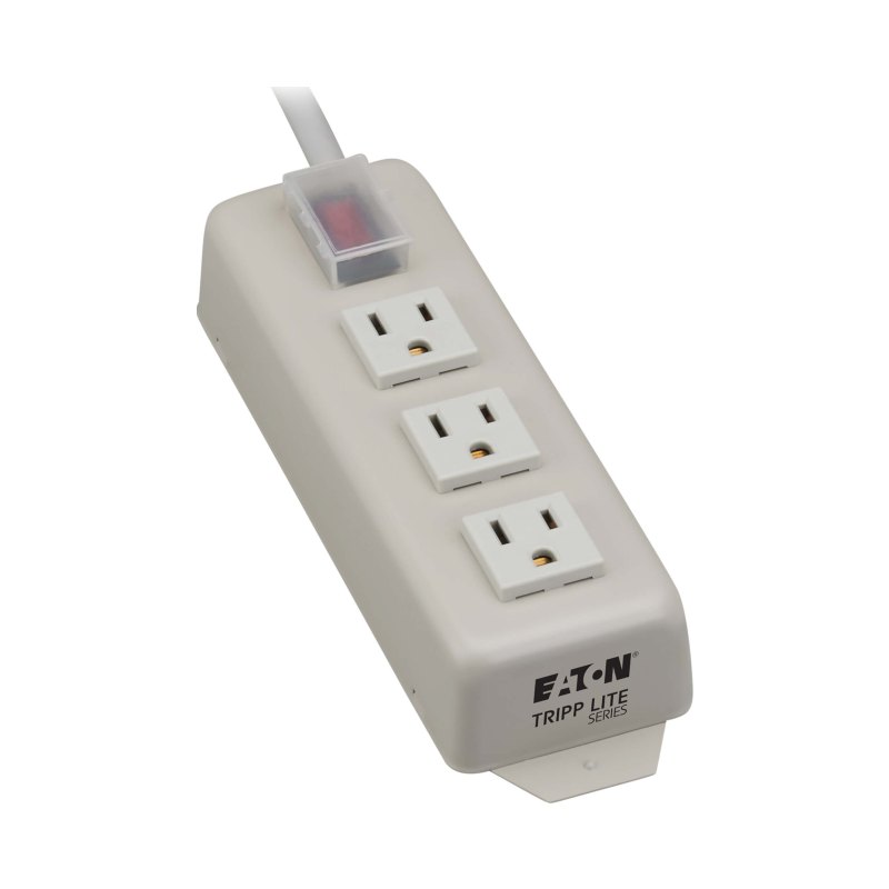 Power It Power Strip 3Out 5-15R 5-15P 120V 6Ft Metal Case