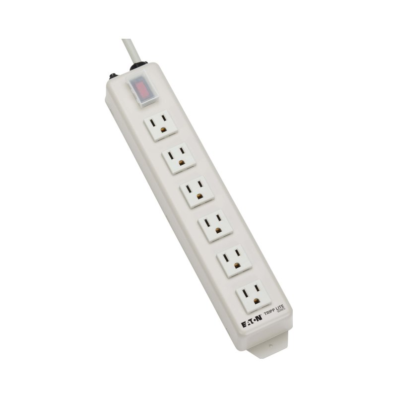 Protect It Power Strip 6 Nema 5-15R Outlets 15-Amp 15In Cord