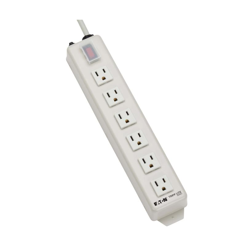 Protect It Power Strip 6 Nema 5-15R Outlets 15-Amp 15In Cord