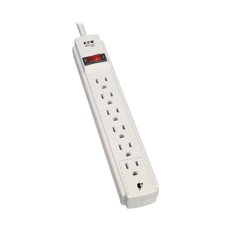 Power It Power Strip 6Out 5-15R 5-15P 120V 15Ft Cord