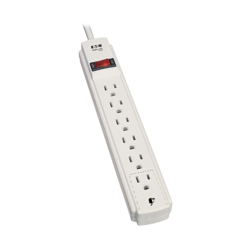 Power It Power Strip 6Out 5-15R 5-15P 120V 15Ft Cord