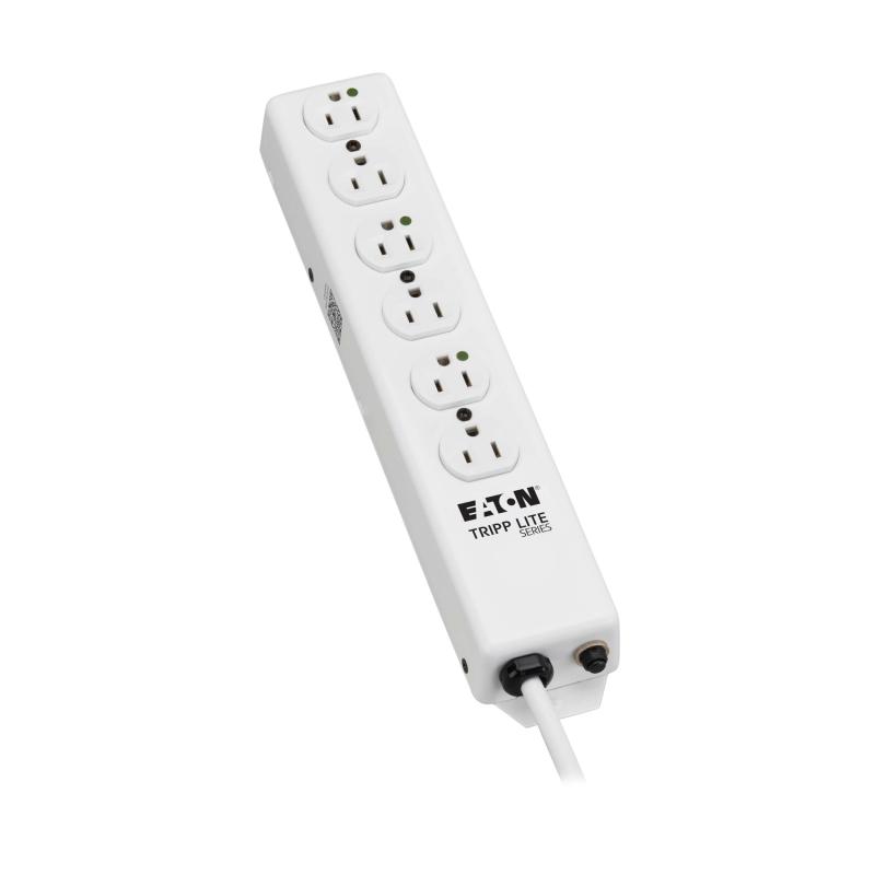 6 Outlet Medical Hg Power Strip Not For Patient Care 6Ft Cord