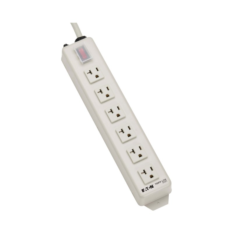 Power It Power Strip 6Out 5-15/20 5-20P 120V 15Ft Metal Case