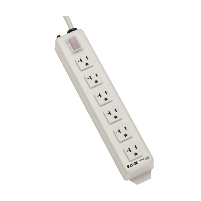 Power It Power Strip 6Out 5-15/20 5-20P 120V 15Ft Metal Case