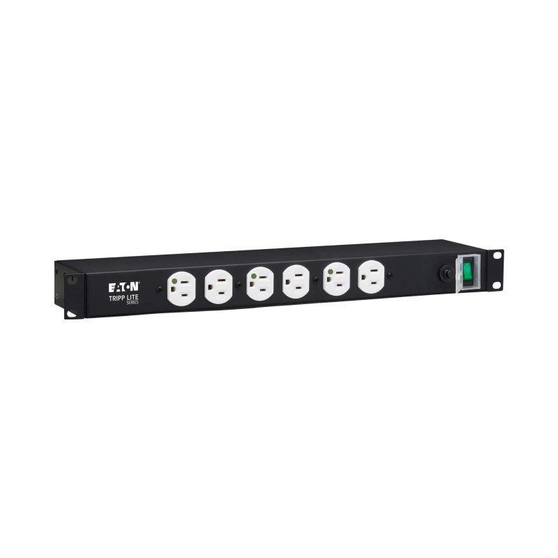 Rackmount Power Distribution Strip 15Ft Cord 12Out