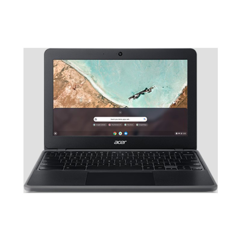 Acer Chromebook C722-K5VA ARM Cortex A73 29.5 cm (11.6") HD 4 GB LPDDR4-SDRAM 32 GB Flash Wi-Fi 5 (802.11ac) ChromeOS English, French Black