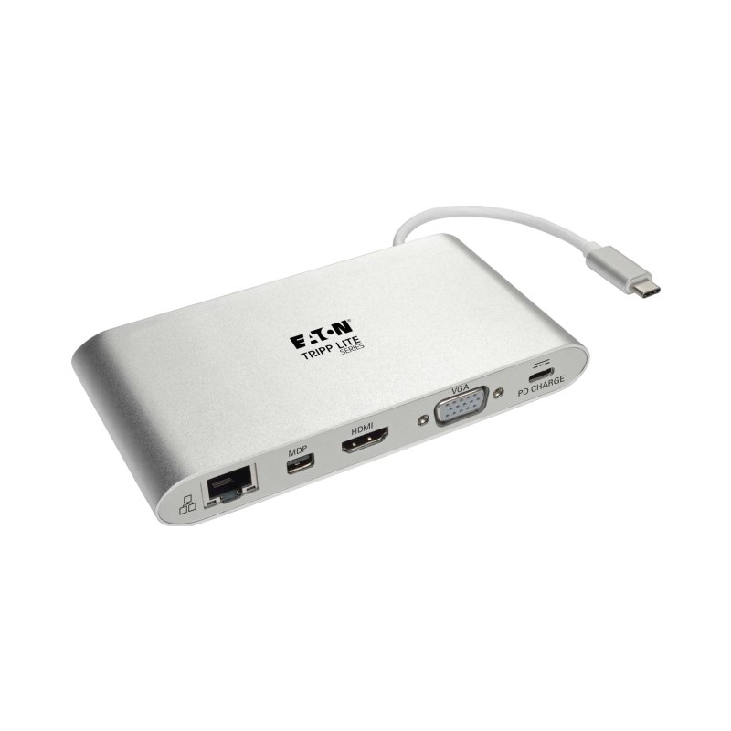 Usb-C Docking Station Usb-A Dvi Hdmi Vga Dp Mdp Gbe Usb Charging