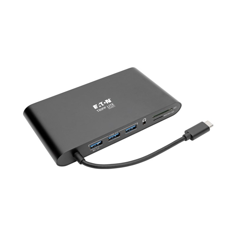 3Pt Usb3.1 Type C Dock Black