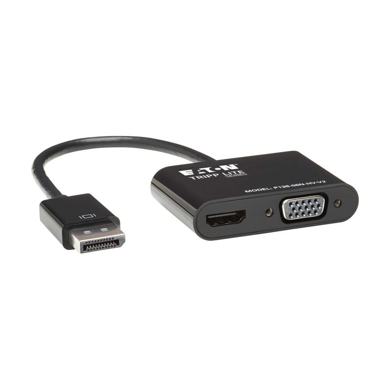 Displayport To Hdmi Vga Adapter Converter 4Kx2K Dp To Hdmi Vga