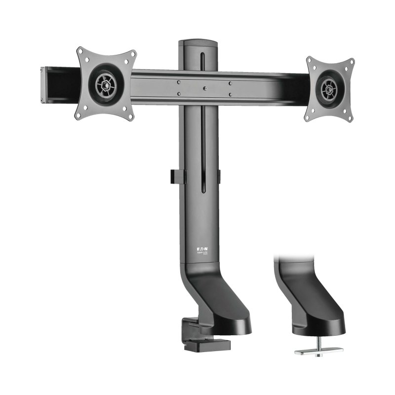 Dual-Display Monitor Arm W/ Clamp 17-27In