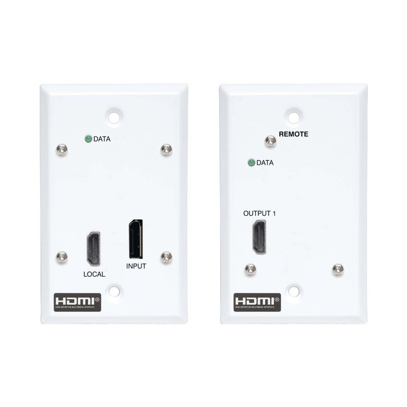 Dp/Hdmi Over Cat6 Kit Walplts
