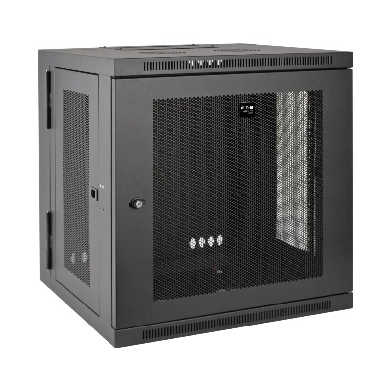 Smartrack 12U Wall Mount Encl With Doors Side Panels