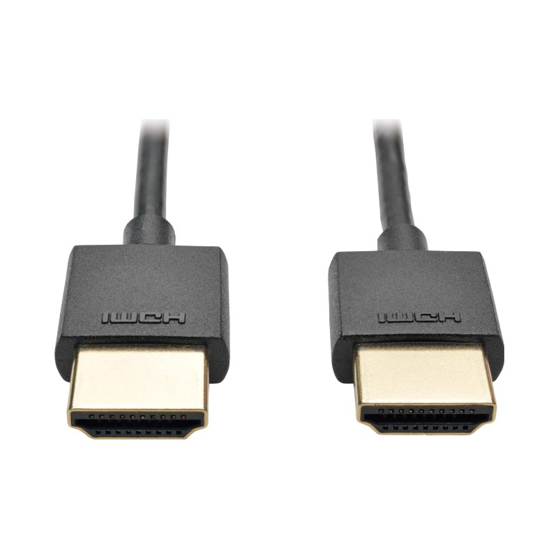 Slim High-Speed Hdmi Cable With Ethernet And Digital Video With