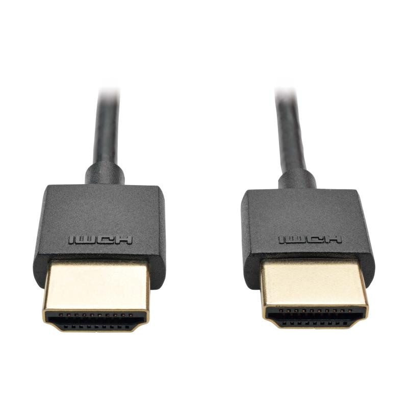 Slim High-Speed Hdmi Cable With Ethernet And Digital Video With