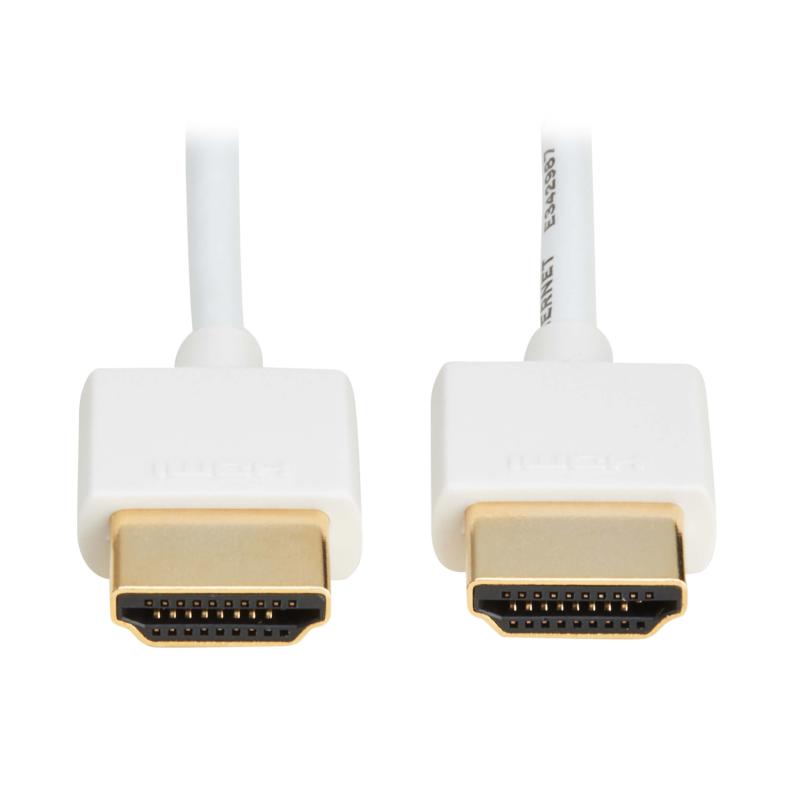 Slim High-Speed Hdmi Cable With Ethernet And Digital Video With