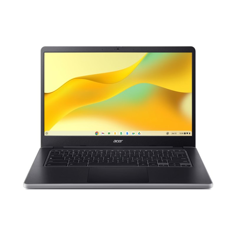 Acer Chromebook C936T-C64N Intel® N N100 35.6 cm (14") Touchscreen Full HD 8 GB LPDDR5-SDRAM 64 GB Flash Wi-Fi 6E (802.11ax) ChromeOS Black