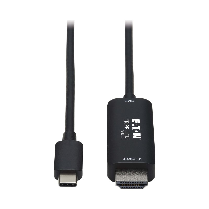 Usb-C To Hdmi Dp 1.2 Blk 6Ft