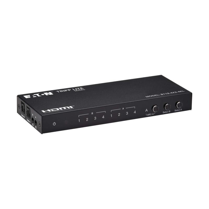 Eaton Tripp Lite Series 4X2 Hdmi Matrix Switch/Splitter With