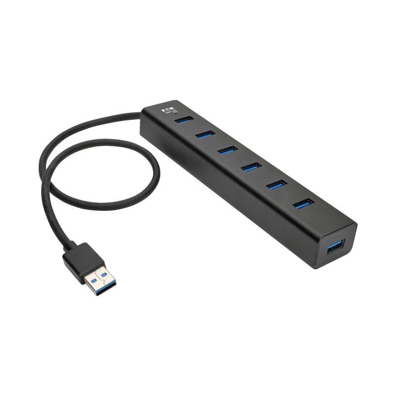7Port Usb-A Mini Hub Int Plug Adapters
