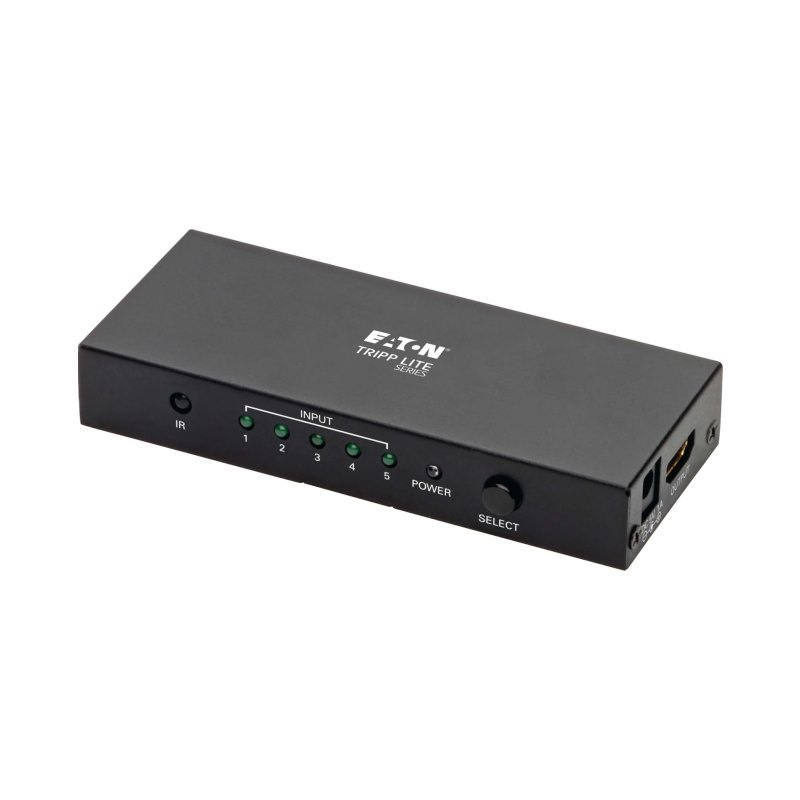 5-Port Hdmi Switch 4K  60Hz For Video  Audio Uhd W Remote