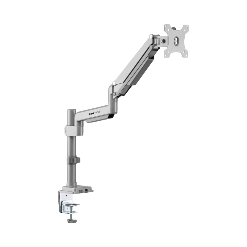 Display Mntr Tv Desk Mnt Flex Arm Clamp Usb Audio 17In-32In