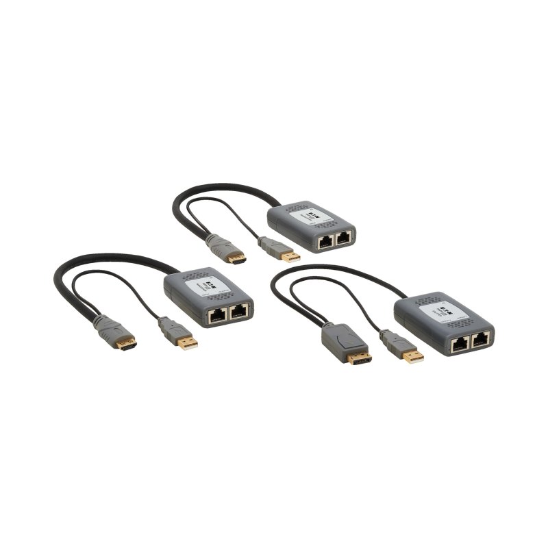 2Pt Dp-Hd/Cat6 Spltr/Ext-Pt 4K