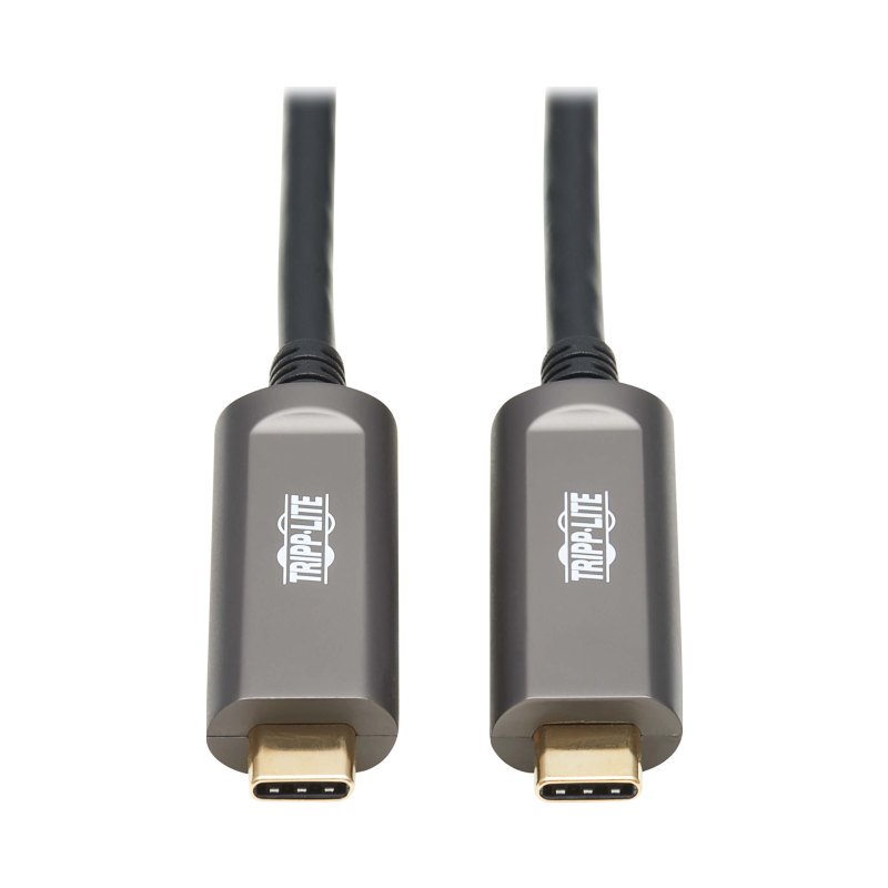 Usb C Fiber Active Optical Cable Data Only Usb 3.2 M/M Black