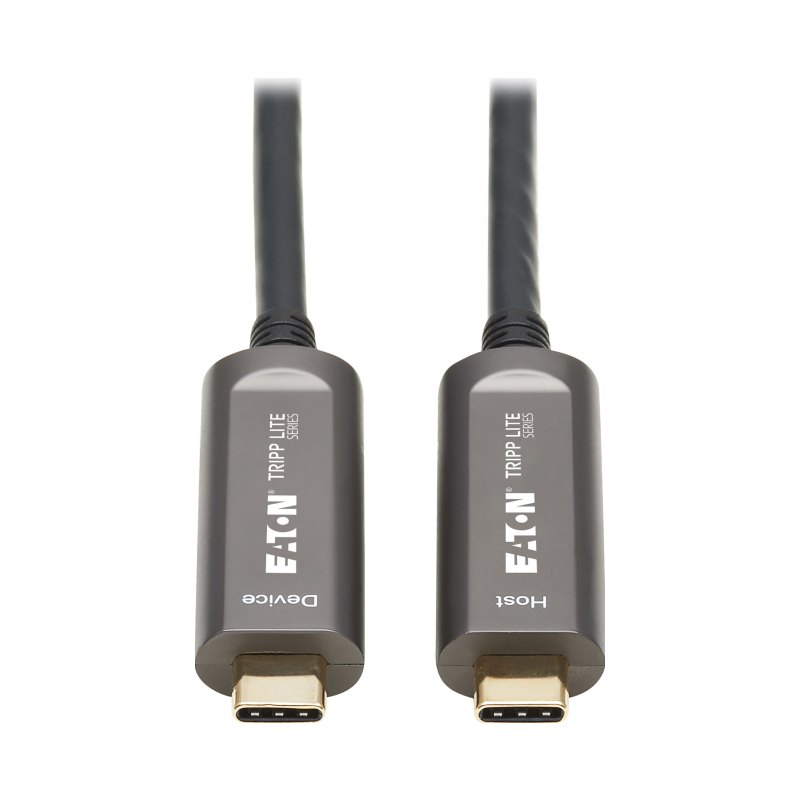 Usb C Fiber Aoc Backward Comp. Black 10M