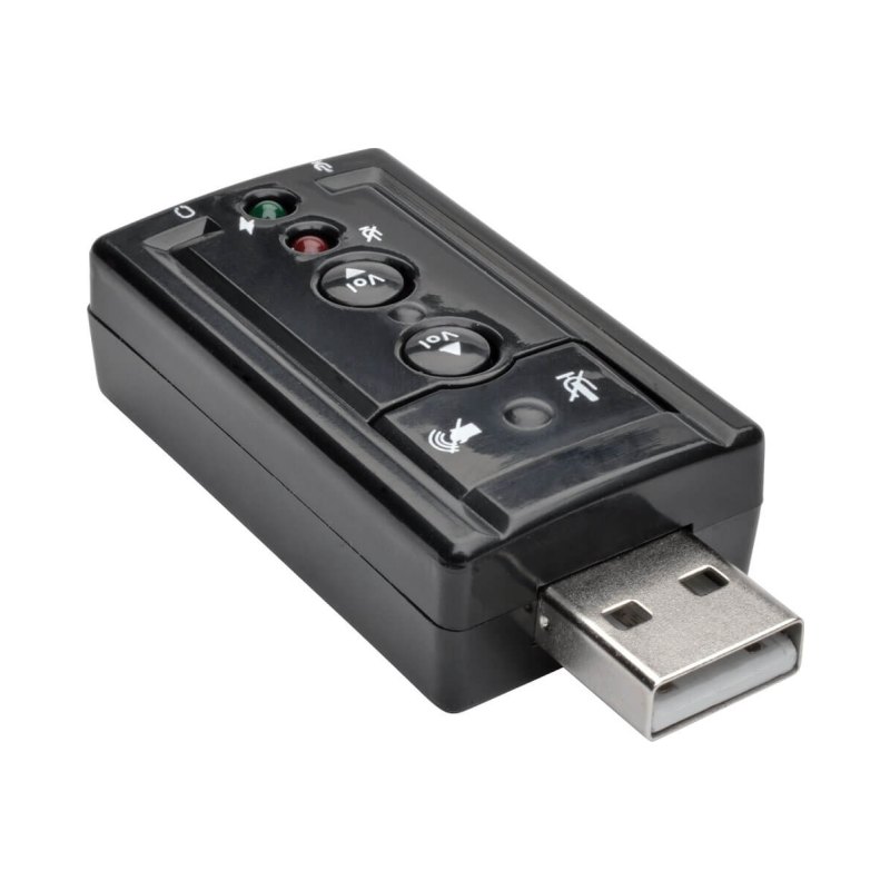 Usb External Sound Card Microphone Speaker Virtual 7.1Chan
