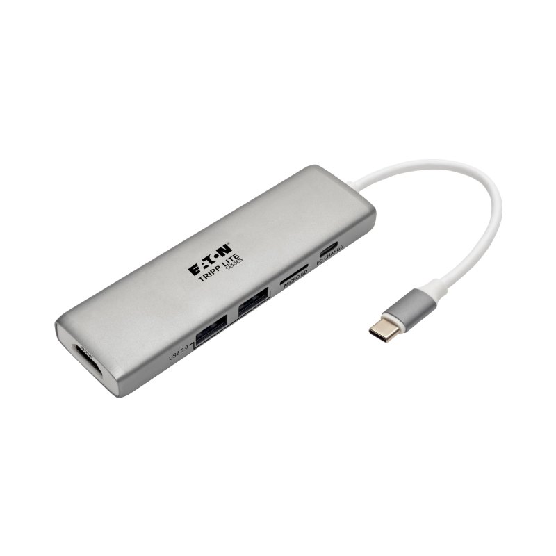 Usb C Docking Station 4K  30Hz W/ Usb Hub Hdmi Micro Sd Charging