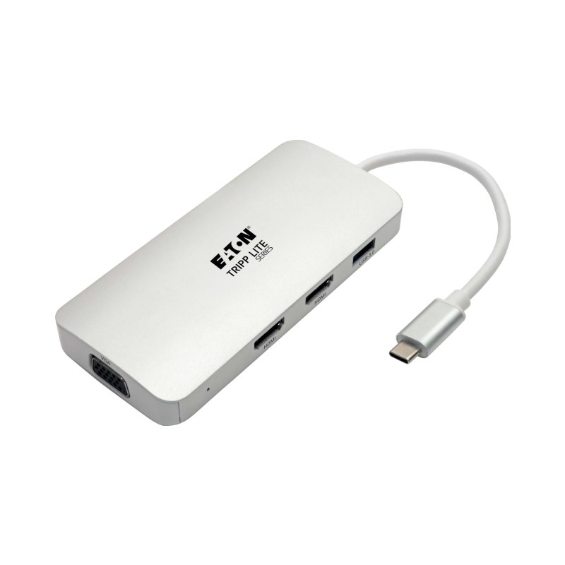Usbc Dock 2Hdmi Vga Pdch Slvr