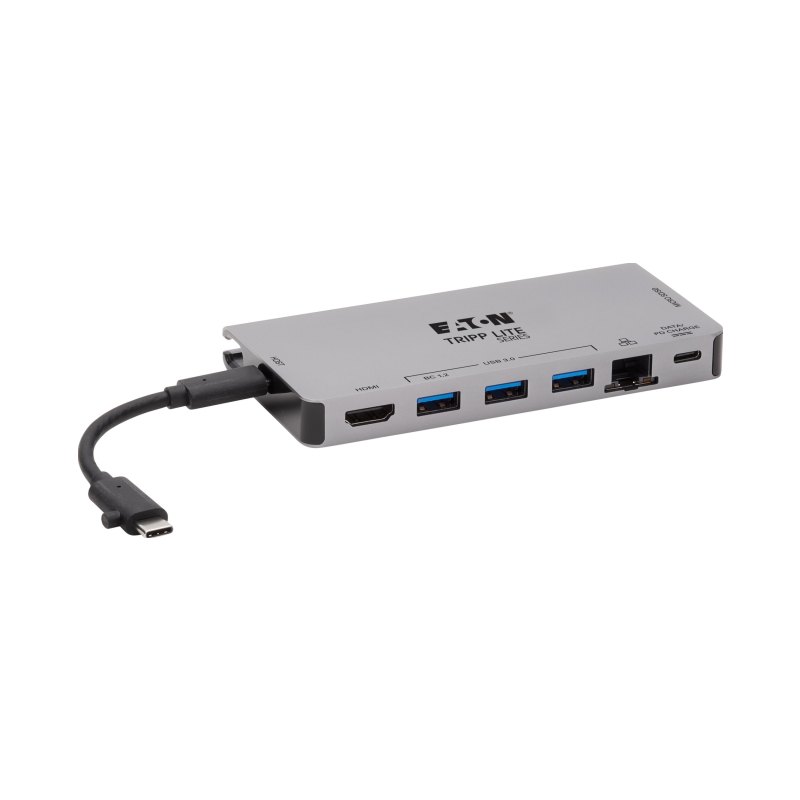 Usbc To 4Khdmi Hub Dtchbl Cord