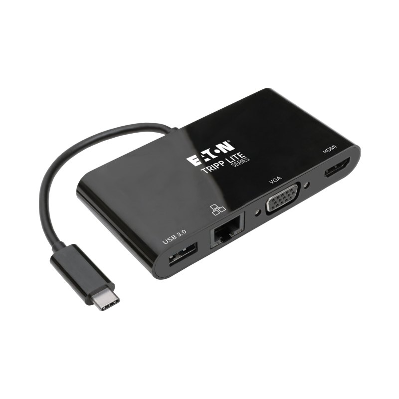 Black Usbc-Hdmi/Vga Adptr M/F