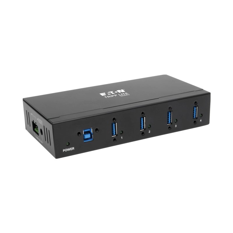 Ind 4Pt Usb 3.0 Ss Hub W/Cbl