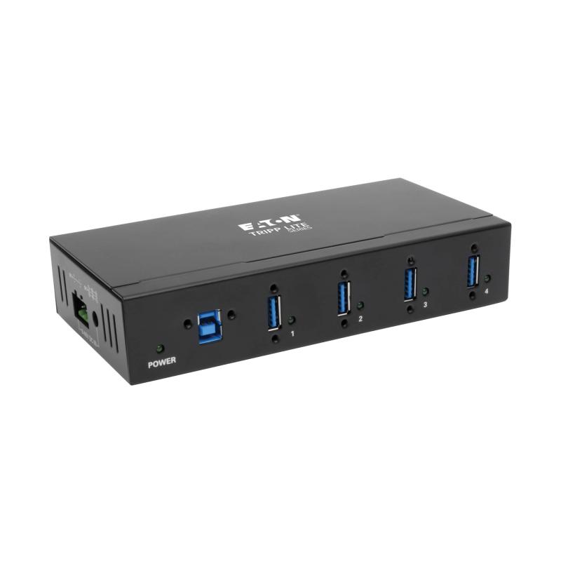 Ind 4Pt Usb 3.0 Ss Hub W/Cbl