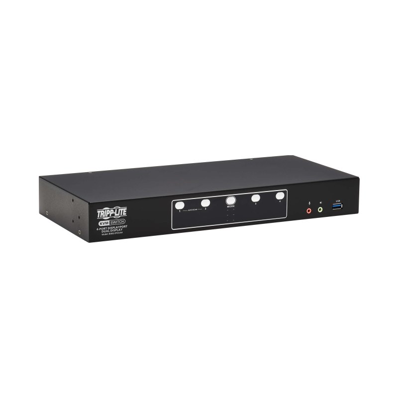 4Port Displayport Dual Display Kvm Switch 4K 60Hz Usb 3.2 Gen 1