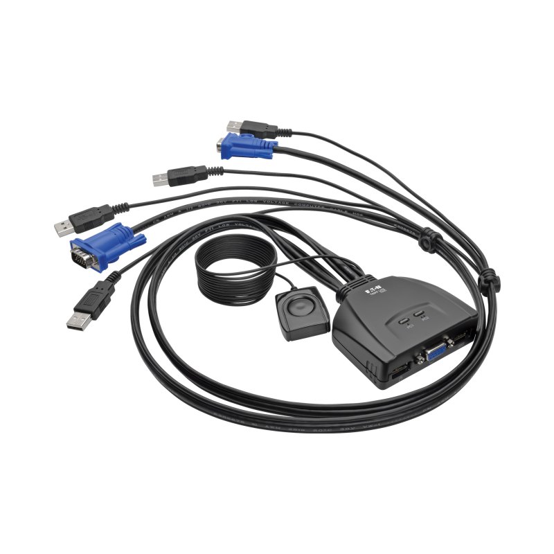2Pt Usb Vga Cblkvmswt W Rmtswt