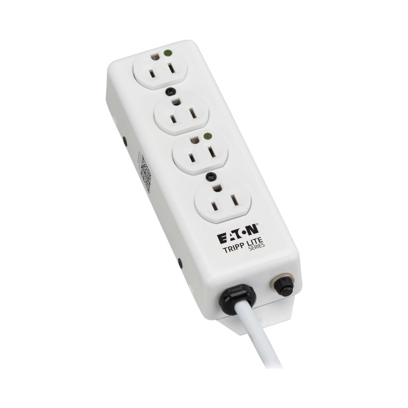 4Outlet Hospital Grade Power Strip 120V 15Ft Cord 15A