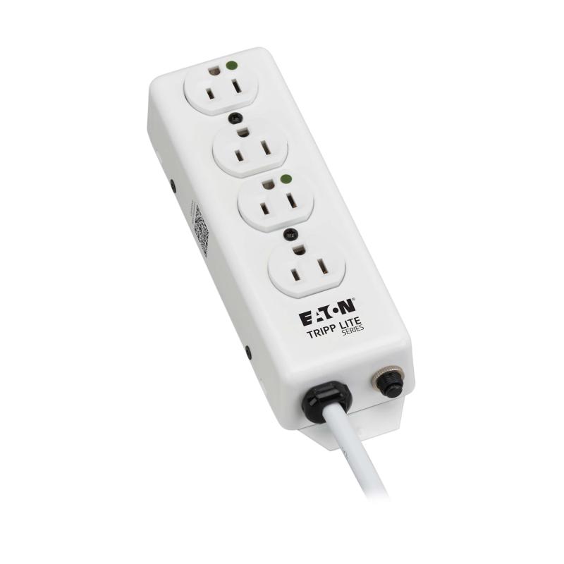 4Outlet Hospital Grade Power Strip 120V 15Ft Cord 15A