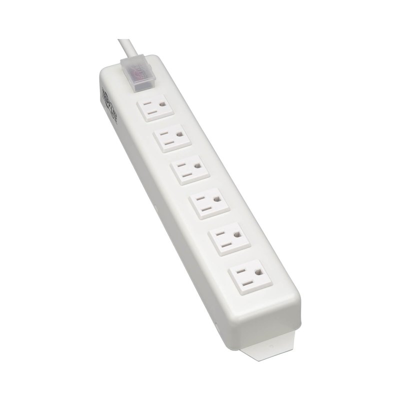 Power It Power Strip 6Out 5-15R 5-15P 120V 15Ft Rugged Metal