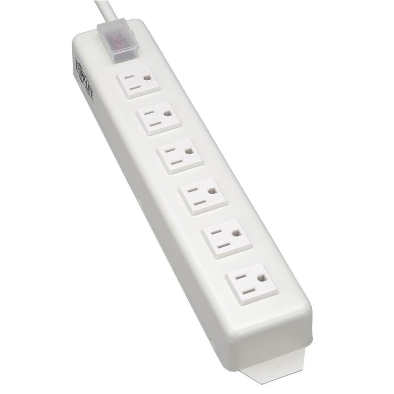 Power It Power Strip 6Out 5-15R 5-15P 120V 15Ft Rugged Metal
